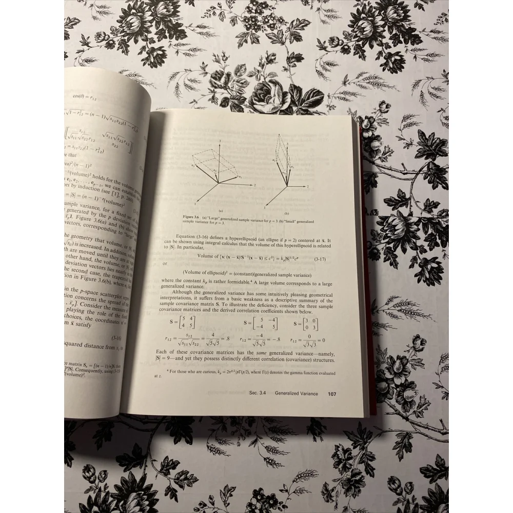 Richard Johnson Applied Multivariate Statistical Analysis 3rd Ed Hardcover 1992
